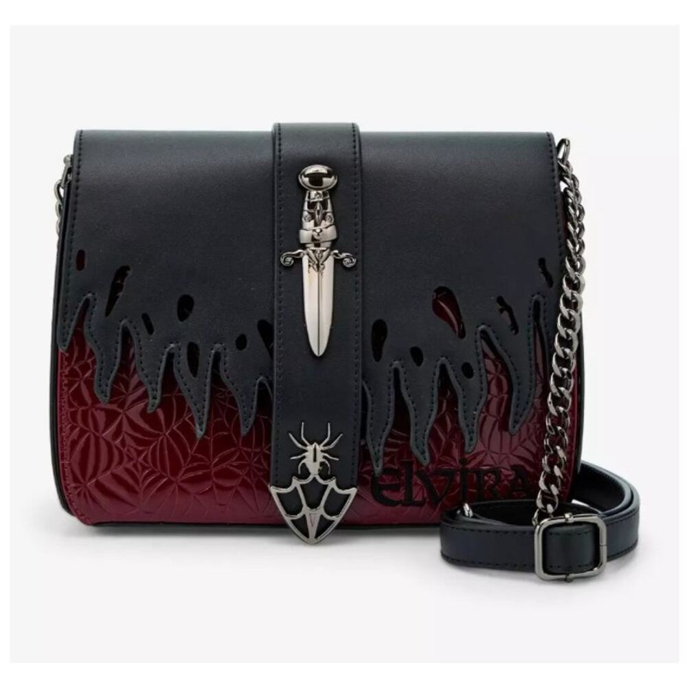 Loungefly Elvira Mistress Of The Dark Crossbody Bag | NWT